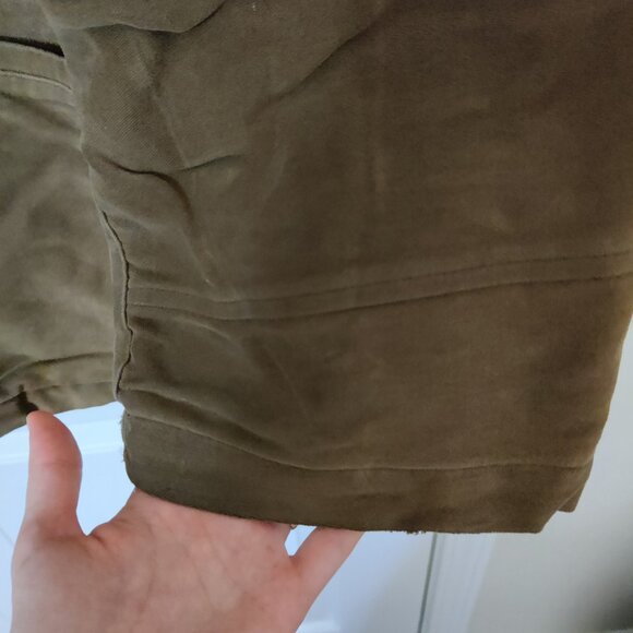 Eddie Bauer Outdoor Outfitter 100% Cotton Canvas Fleece-Lined Field Jacket XL - Picture 4 of 6